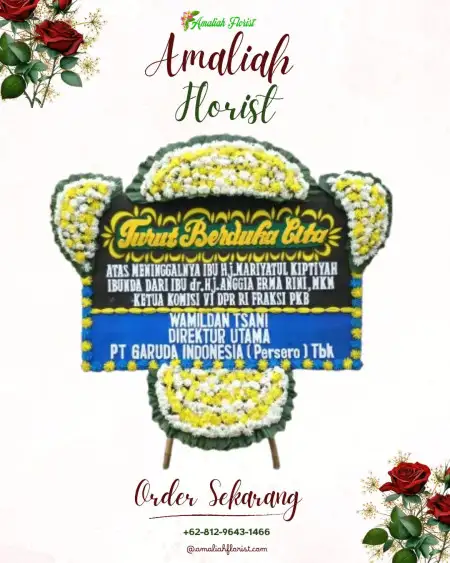 Papan Bunga Duka Tunjungharjo